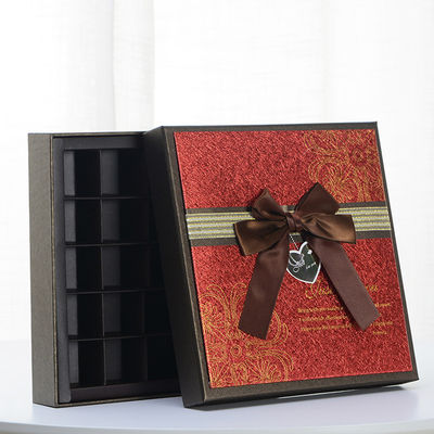 คุณภาพ  Elegant Luxury Cardboard Chocolate Box โรงงาน