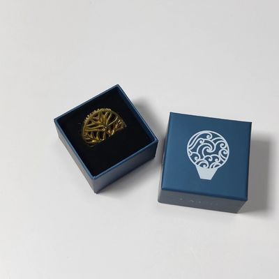 2024 ดีไซน์ใหม่ Caviar Tin Opener กล่องของขวัญ กุญแจกล่องของขวัญ พร้อมโลโก้ 50x50x38mm