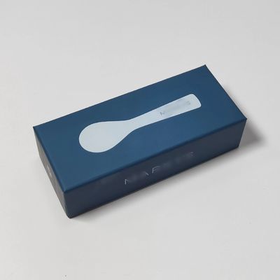 2024 ดีไซน์ใหม่ คาวิอารี่ สูปช้อน กล่องของขวัญด้วยโลโก้ 140x50x38mm