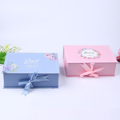 โปรโมชั่นกล่องของขวัญกระดาษแข็งตามสั่ง กล่องของขวัญสี่เหลี่ยมที่มีฝา