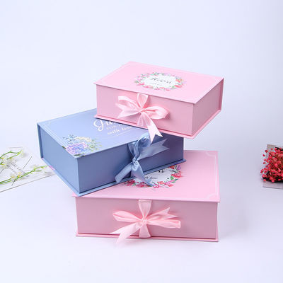 โปรโมชั่นกล่องของขวัญกระดาษแข็งตามสั่ง กล่องของขวัญสี่เหลี่ยมที่มีฝา