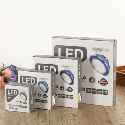 กล่องบรรจุหลอดไฟ Led กระดาษกระบอก
