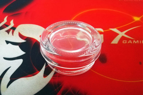 ขายปลีก ขนาดสูงโปร่ง 0.5 oz 15-20 กรัม กระป๋องแก้ว caviar ด้วยฝาโลหะในสีที่แตกต่างกัน