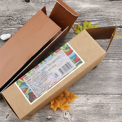 การพิมพ์โลโก้ตามสั่งบนกล่องบรรจุของขวัญกระดาษกระดาษกระดาษที่มีพื้นผิวแมท