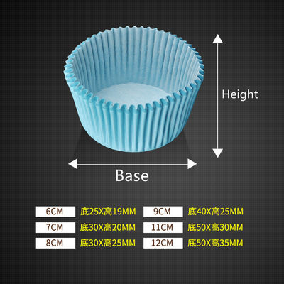 Anti Oil PE Lamination Wedding Cupcake Liners การพิมพ์ออฟเซ็ต